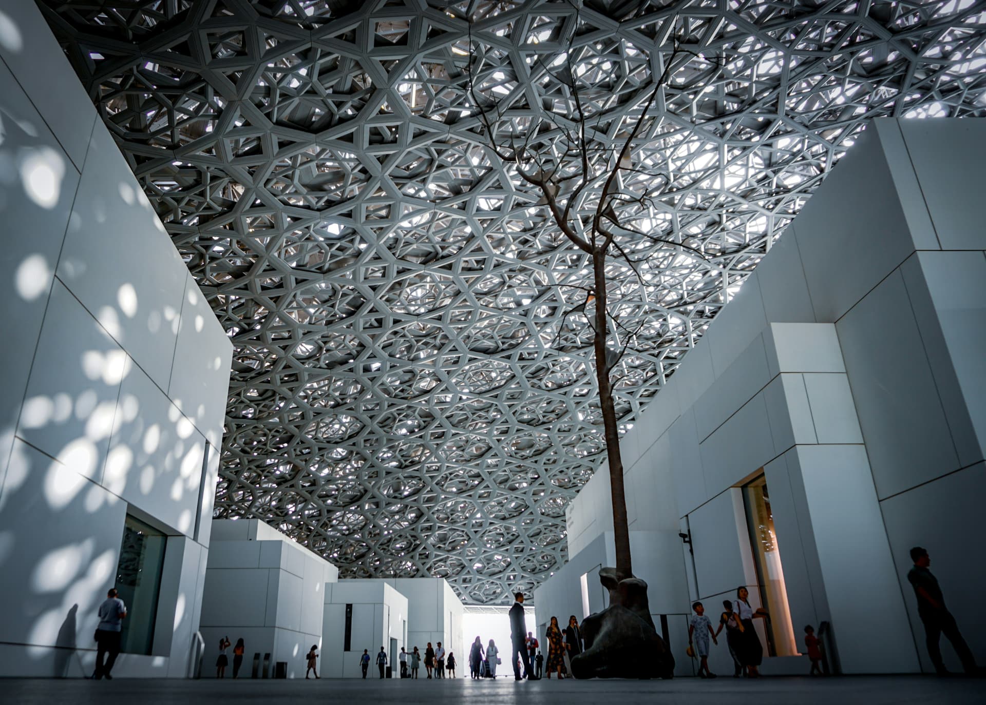Louvre Abu Dhabi dome lattice